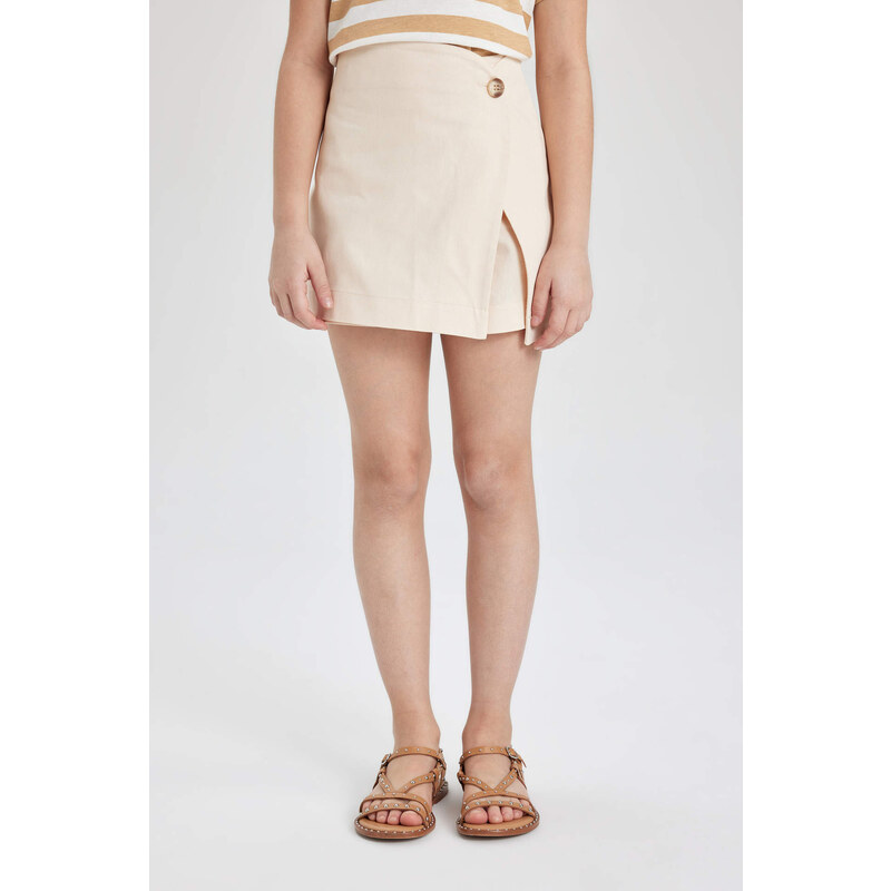 DEFACTO Girl Gabardine Regular Fit Skirt