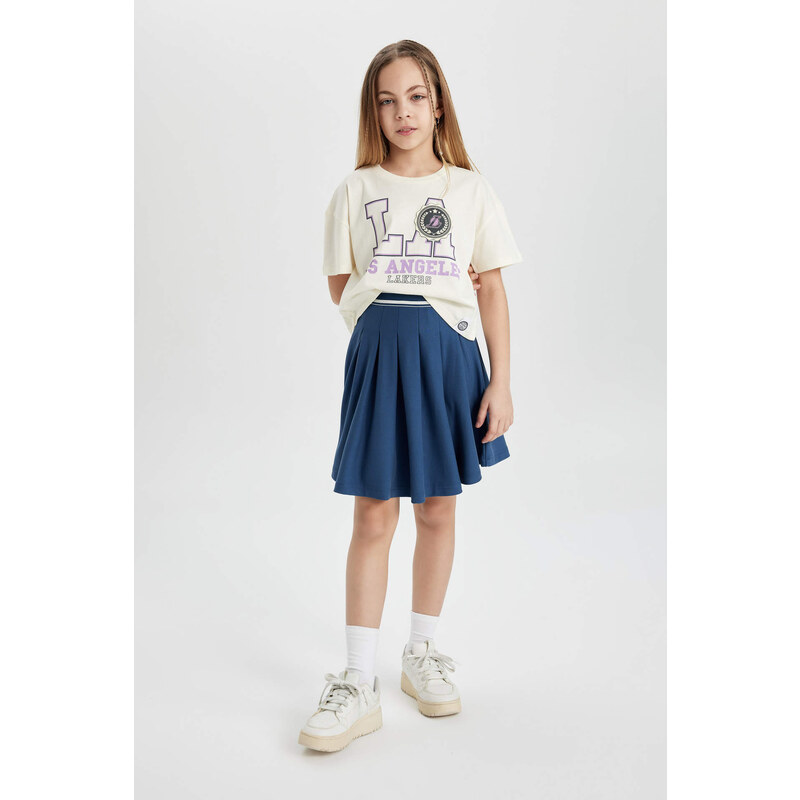 DEFACTO Girl Regular Fit Knitted Skirt