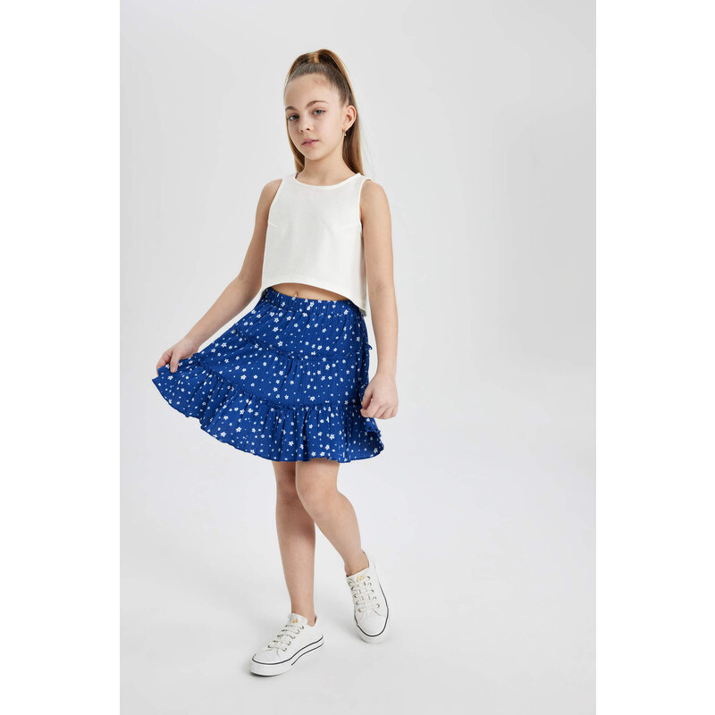 DEFACTO Girl Regular Fit Knitted Skirt