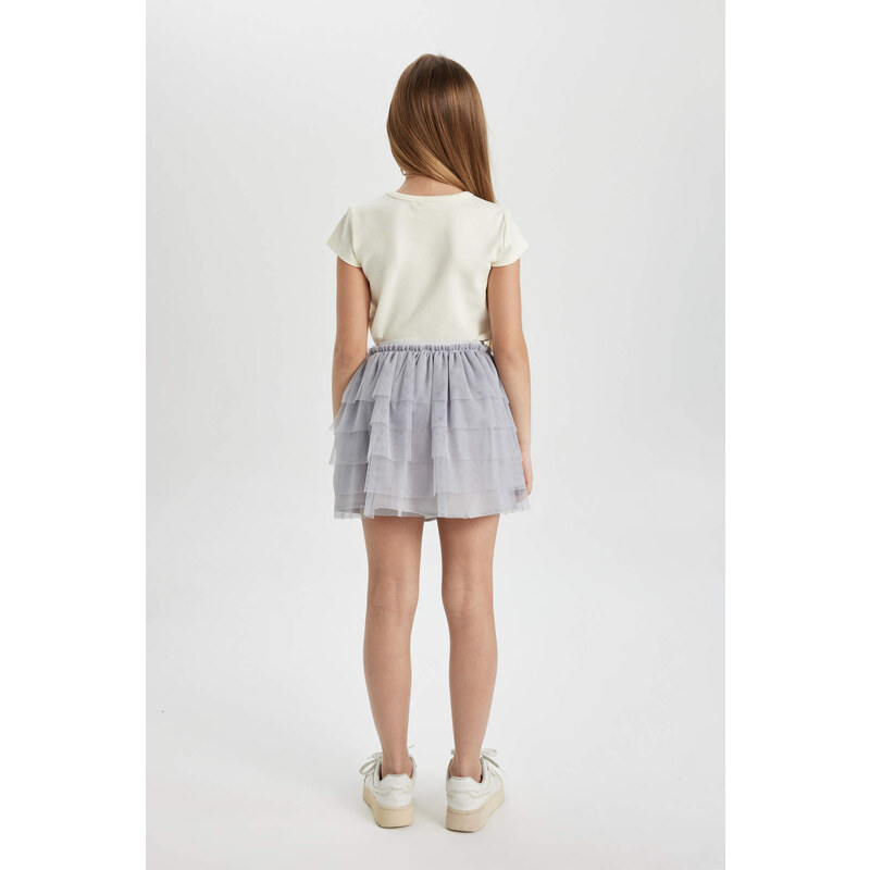 DEFACTO Girl Regular Fit Knitted Skirt