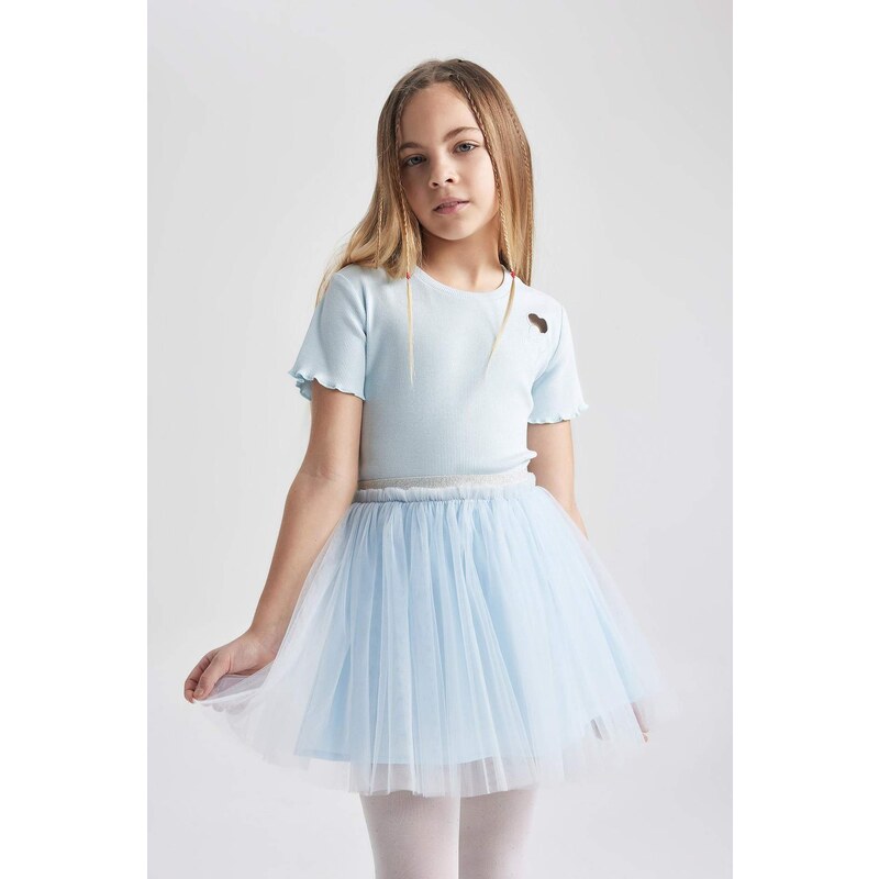 DEFACTO Girl Regular Fit Knitted Skirt