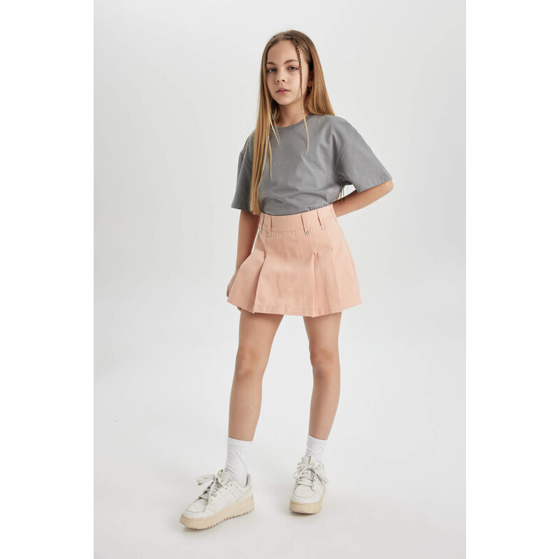 DEFACTO Girl Gabardine Regular Fit Skirt