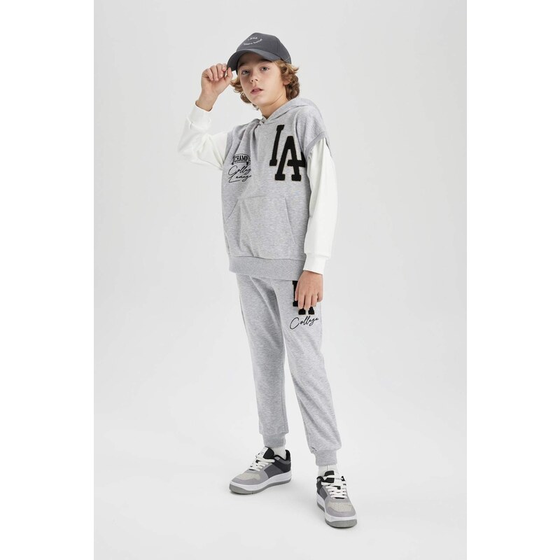 DEFACTO Boy Printed Jogger Sweatpants