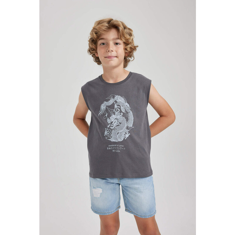 DEFACTO Boy Oversize Fit Undershirt