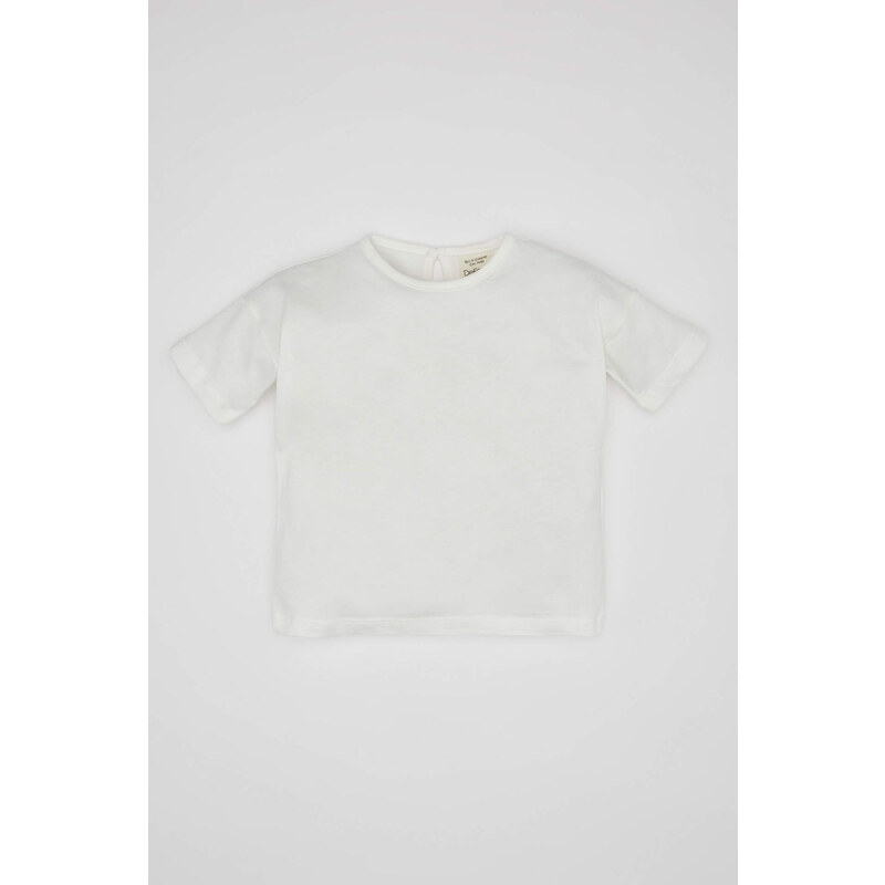 DEFACTO Baby Girl Parachute Dress Short Sleeve T-Shirt 2 Set
