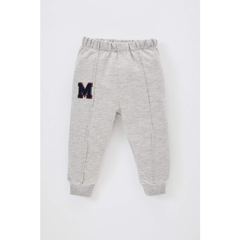 DEFACTO Baby Boy Slogan Printed Sweatpants