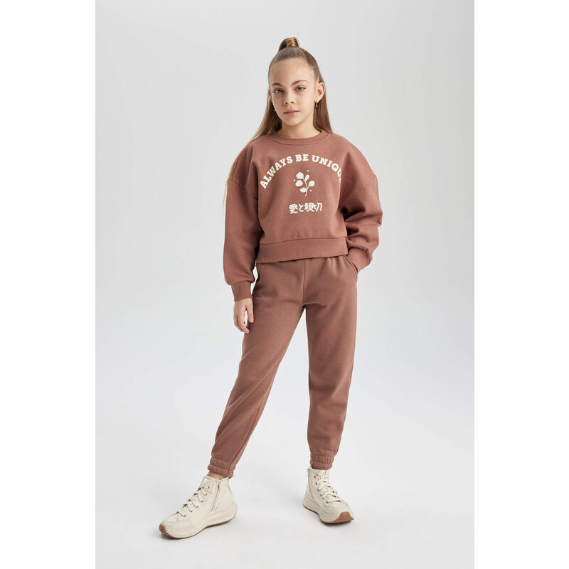 DEFACTO Girl Jogger Thick Jogger Sweatpants