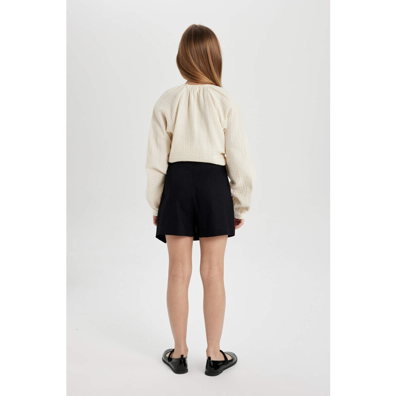 DEFACTO Girl Gabardine Regular Fit Skirt