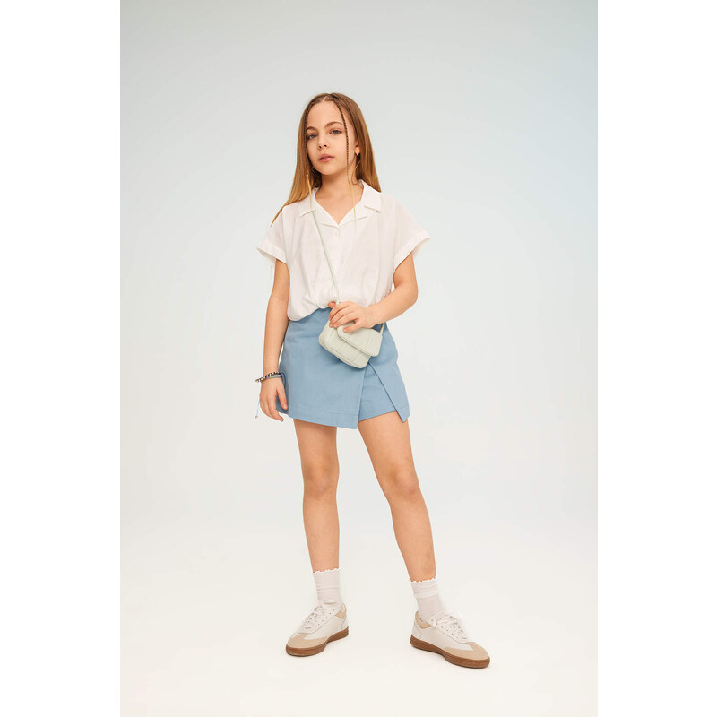 DEFACTO Girl Gabardine Regular Fit Skirt