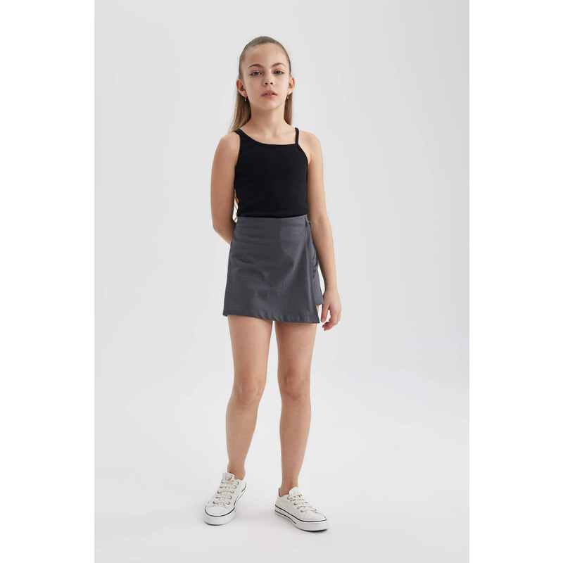 DEFACTO Girl Regular Fit Knitted Skirt