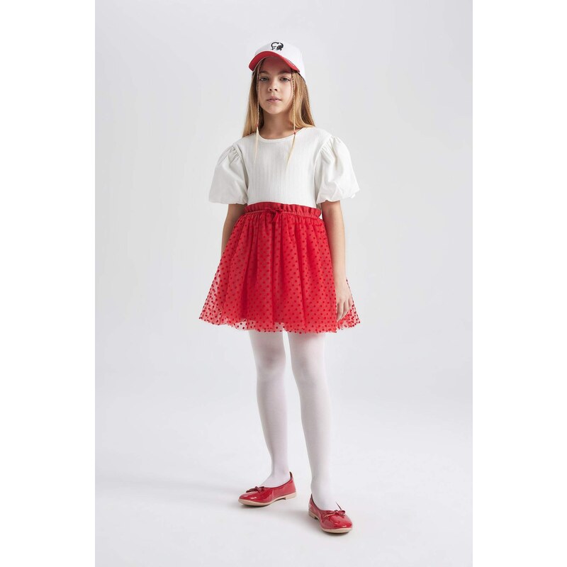 DEFACTO Girl Regular Fit Knitted Skirt