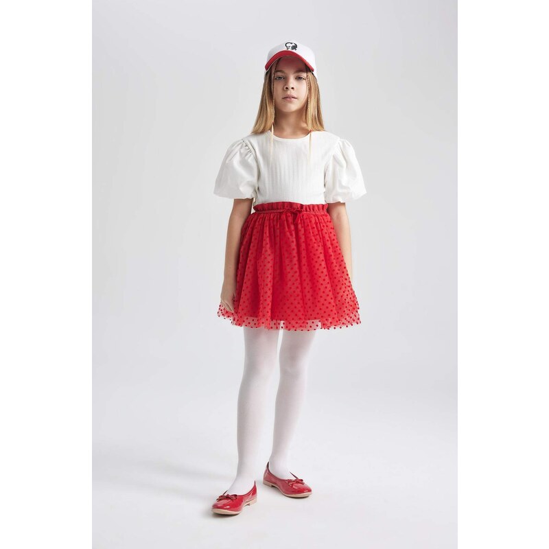 DEFACTO Girl Regular Fit Knitted Skirt