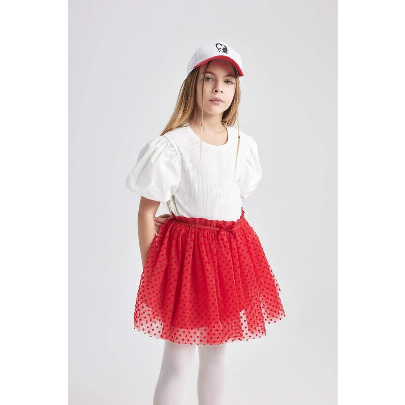 DEFACTO Girl Regular Fit Knitted Skirt