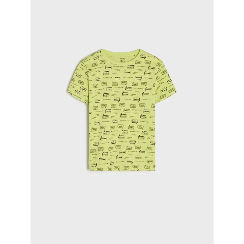 Sinsay - Sada 3 triček - žlutá