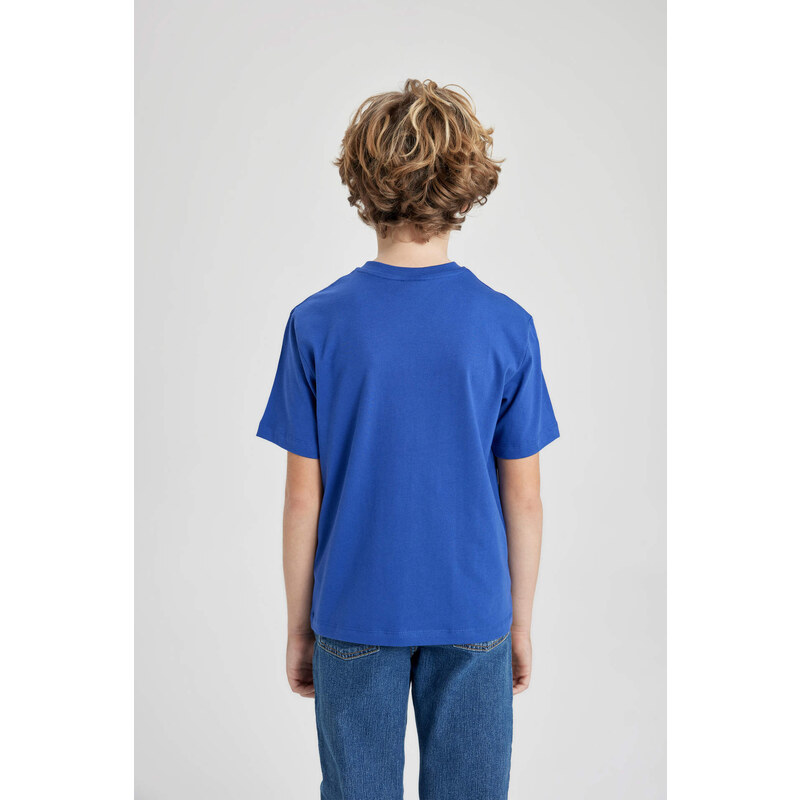 DEFACTO Boy Regular Fit V Neck Short Sleeve T-Shirt