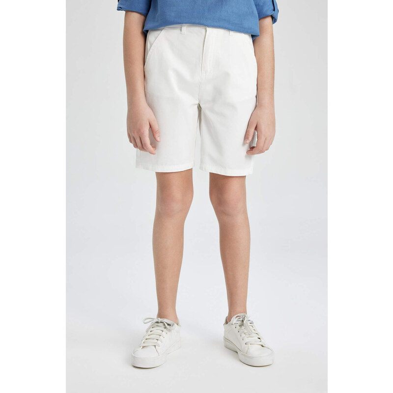 DEFACTO Boy Regular Fit Gabardine Shorts