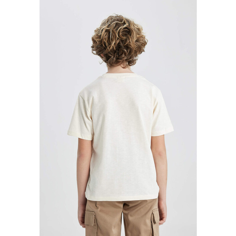 DEFACTO Boy Crew Neck Short Sleeve T-Shirt