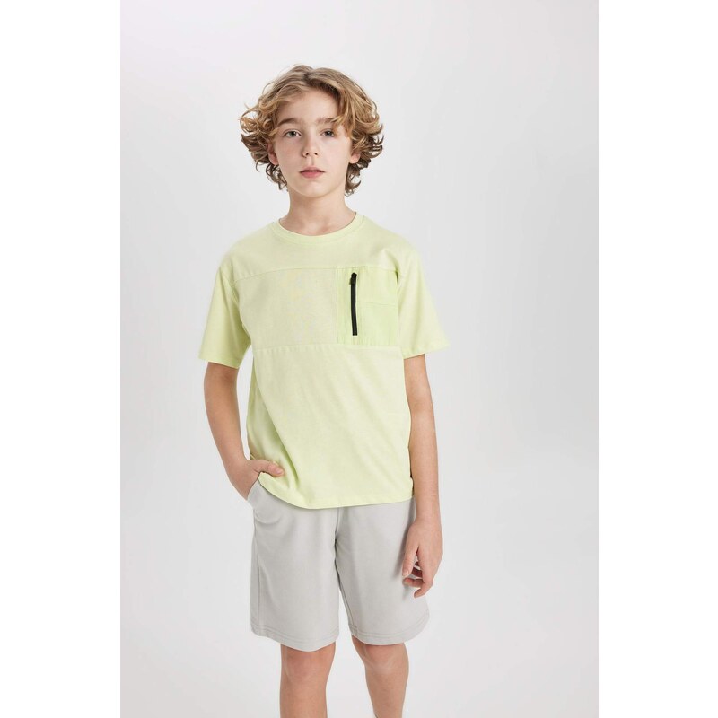 DEFACTO Boy Crew Neck Short Sleeve T-Shirt