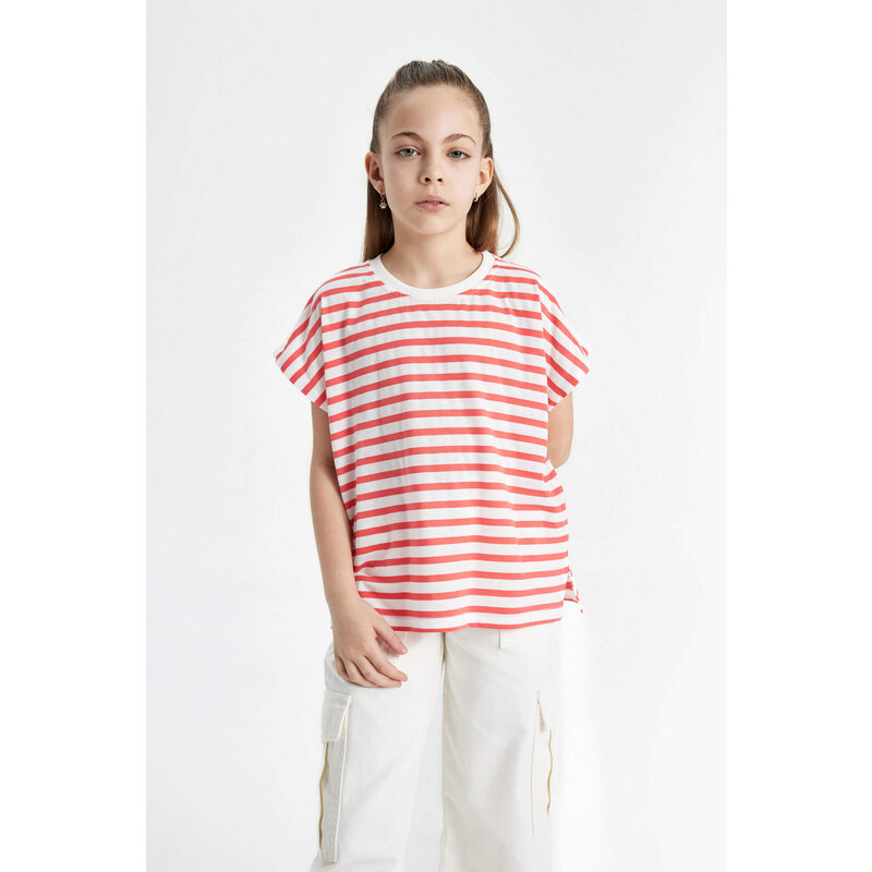 DEFACTO Oversize Fit Short Sleeve T-shirt