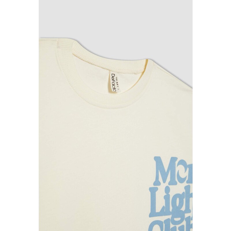 DEFACTO Crop Top Short Sleeve T-shirt