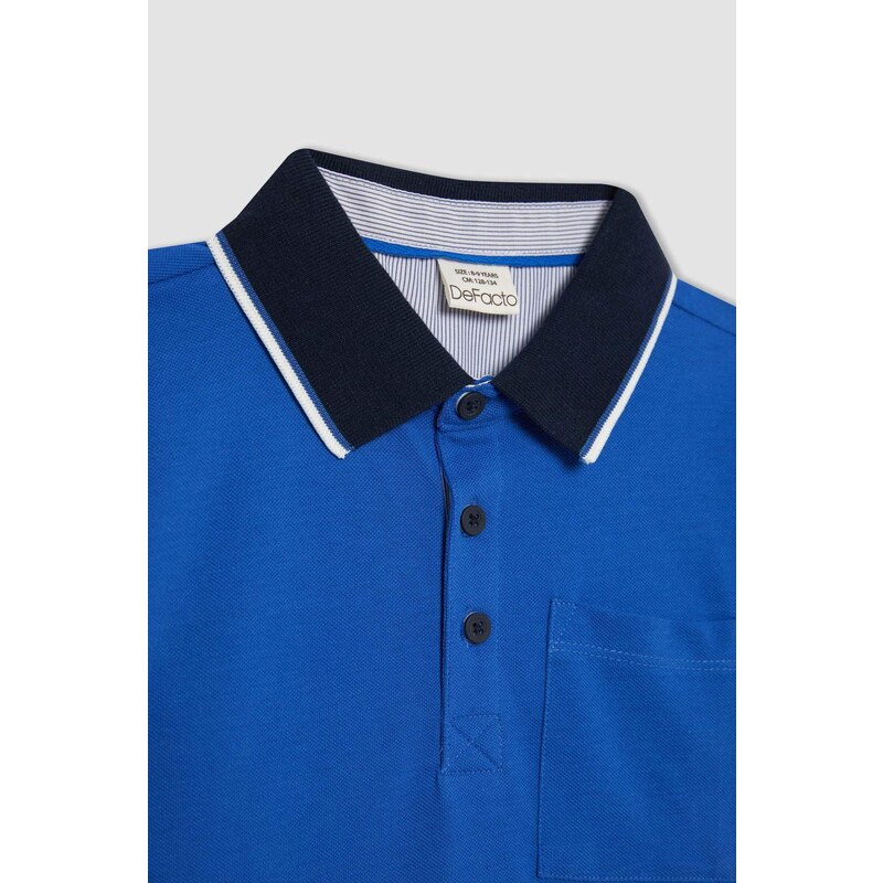 DEFACTO Regular Fit Short Sleeve Polo T-Shirt