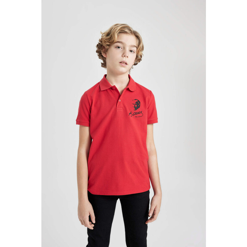 DEFACTO Regular Fit Short Sleeve Polo T-Shirt