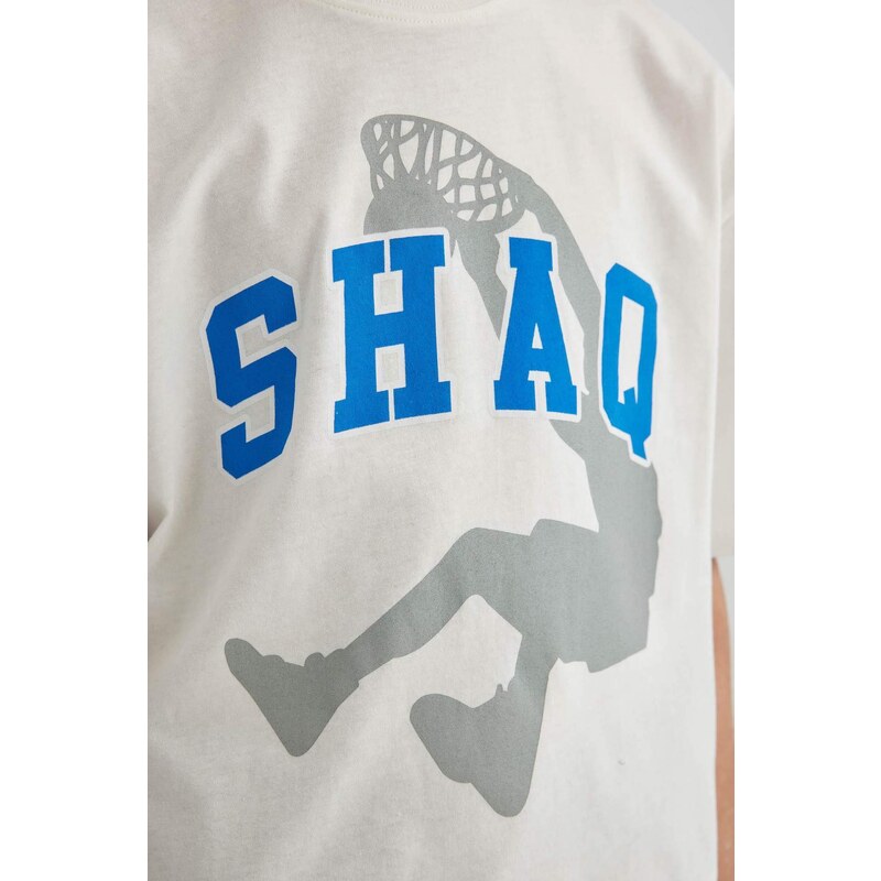 DEFACTO Oversize Fit Shaquille O'Neal Licensed Short Sleeve T-Shirt