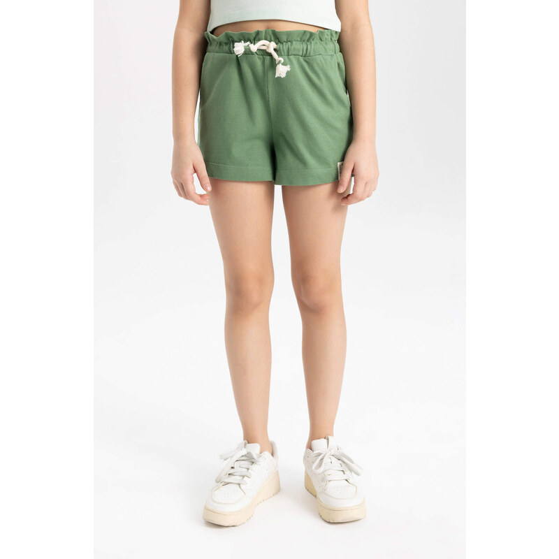 DEFACTO Girl Medium Heavyweight Fabric Shorts