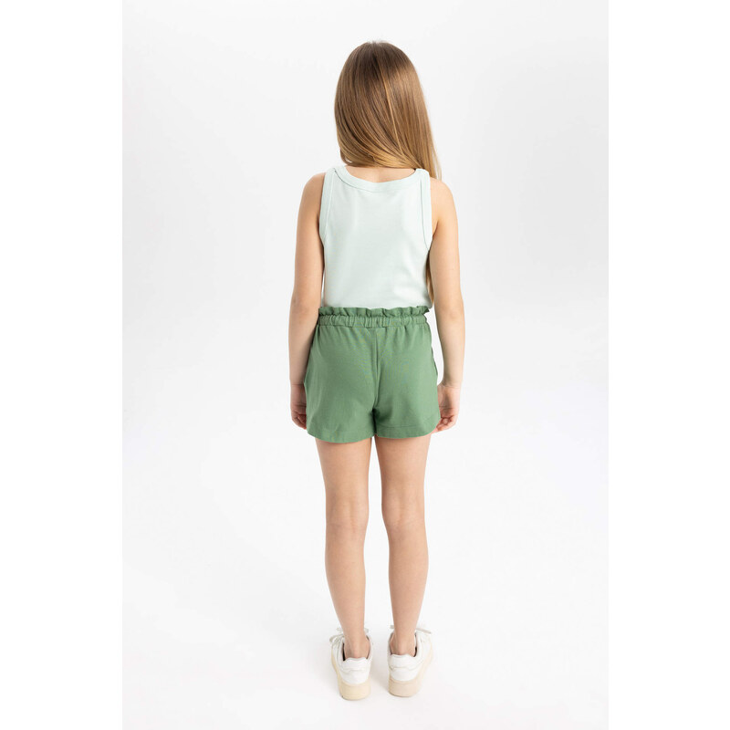 DEFACTO Girl Medium Heavyweight Fabric Shorts