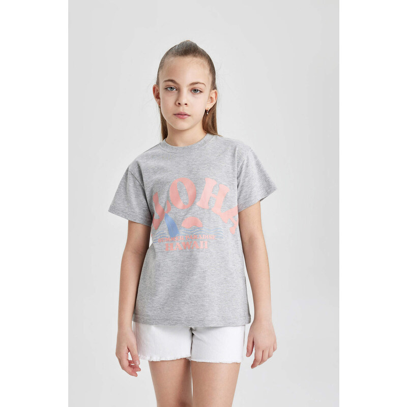 DEFACTO Regular Fit Short Sleeve T-shirt