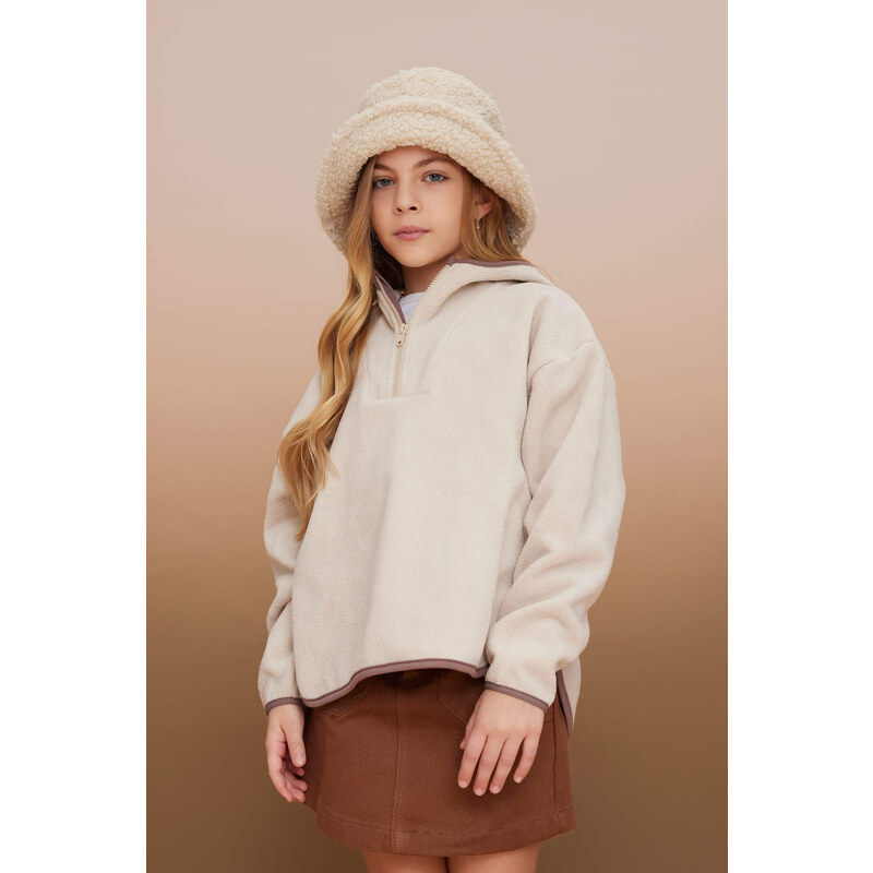 DEFACTO Oversize Fit Hooded Sweatshirt