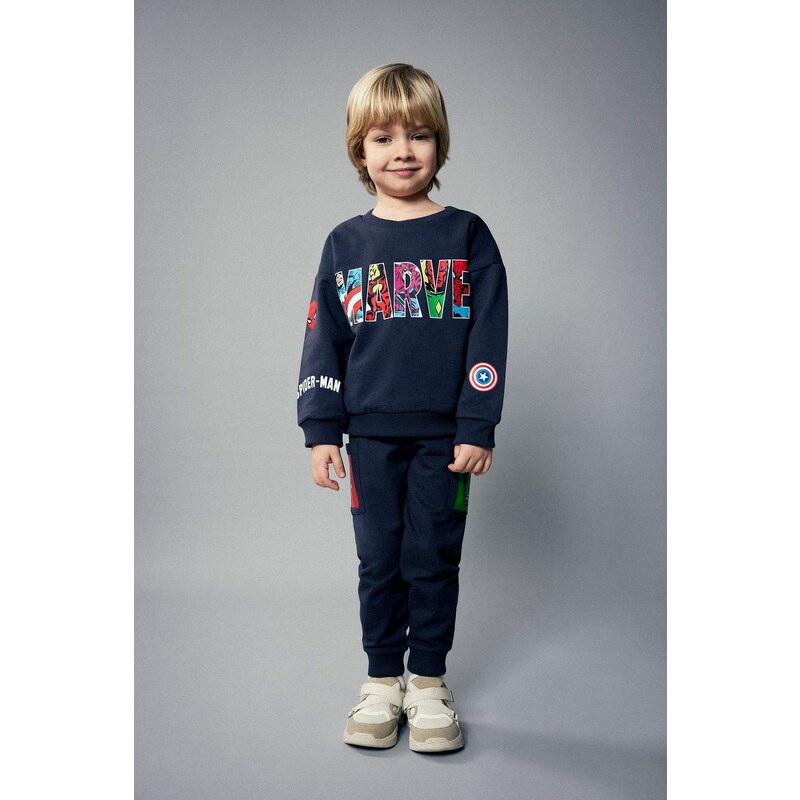 DEFACTO Baby Boy Marvel Comics Crew Neck Sweatshirt