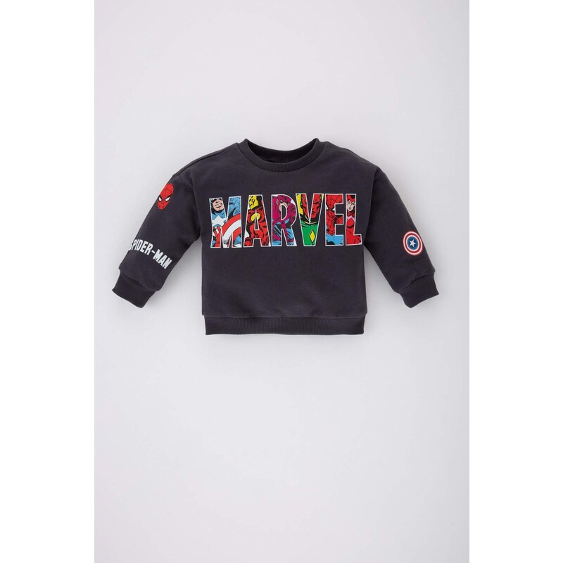 DEFACTO Baby Boy Marvel Comics Crew Neck Sweatshirt