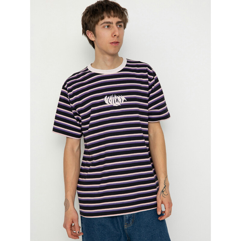 Volcom Rayeah Stripes (black)fialová