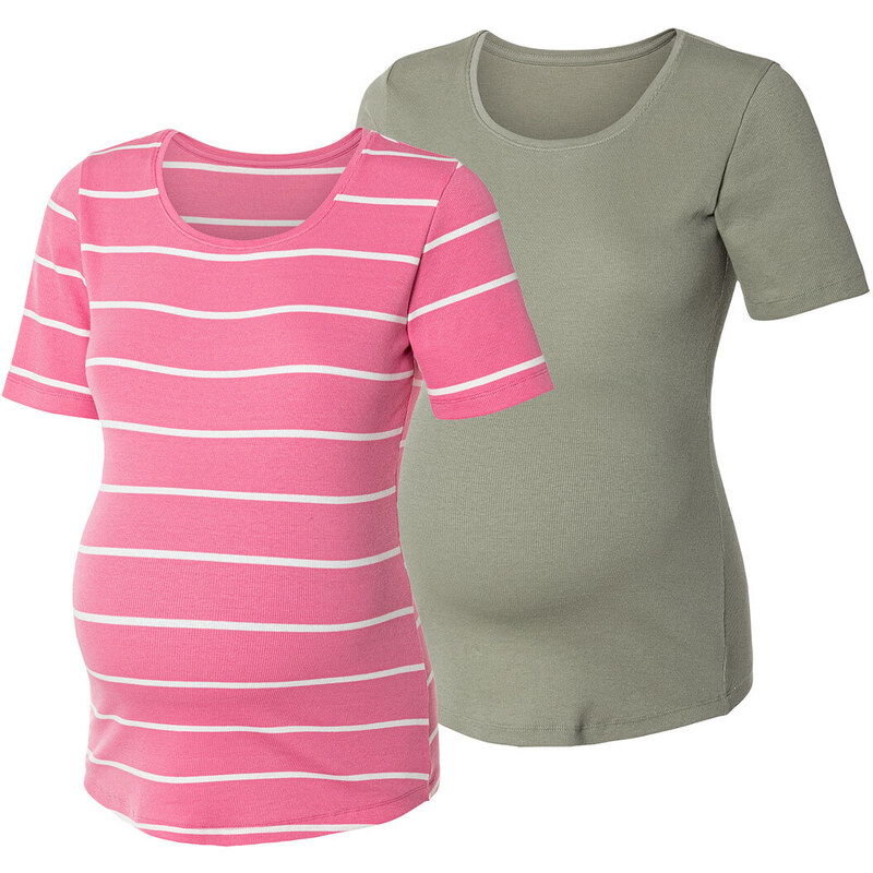 esmara Dámské těhotenské triko s BIO bavlnou2 kusy