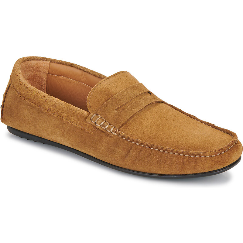 Selected Mokasíny SLHSERGIO SUEDE PENNY DRIVING SHOE B >