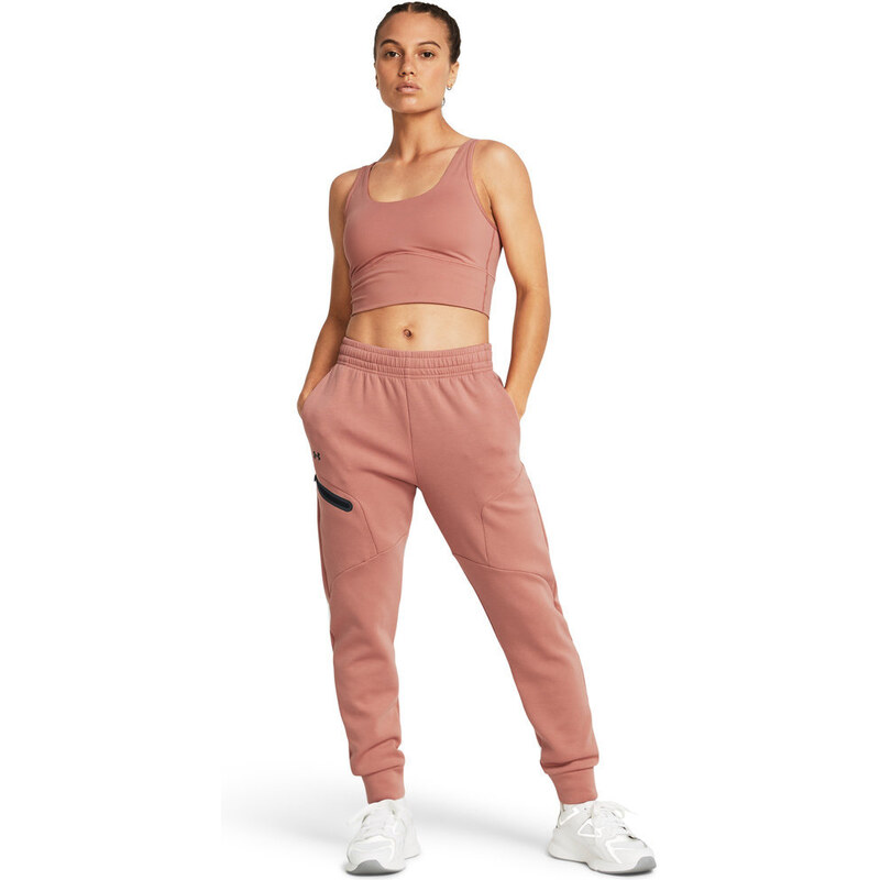 Under Armour Unstoppable Fleece Joggers | Canyon Pink/Black