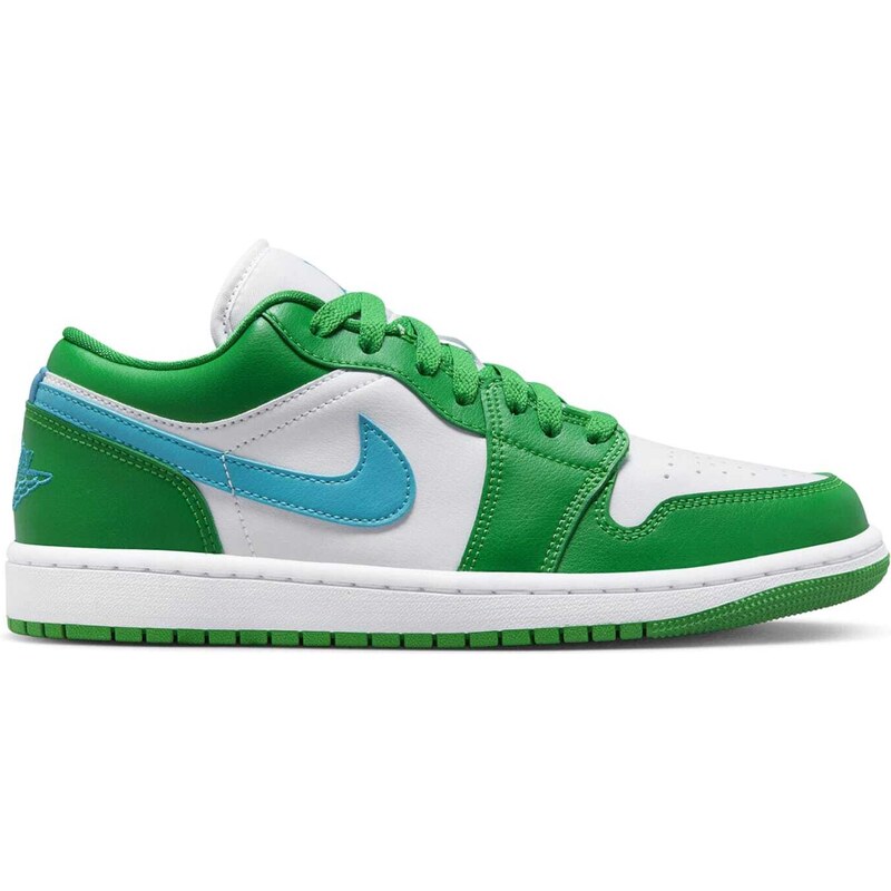 Jordan 1 Low Lucky Green Aquatone (Women's)