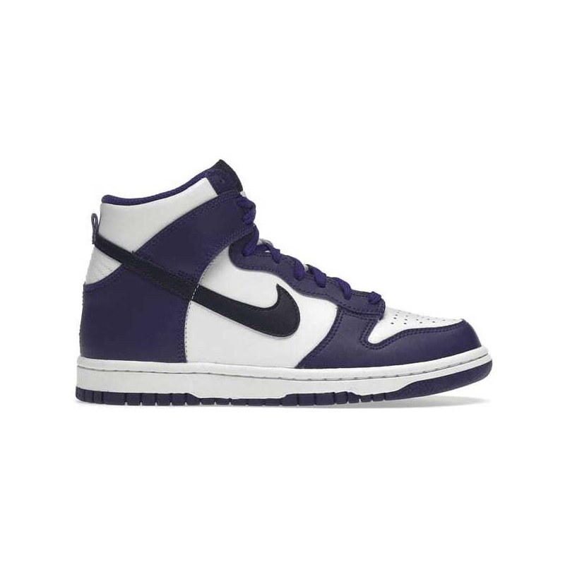 Nike Dunk High Electro Purple Midnght Navy (GS)