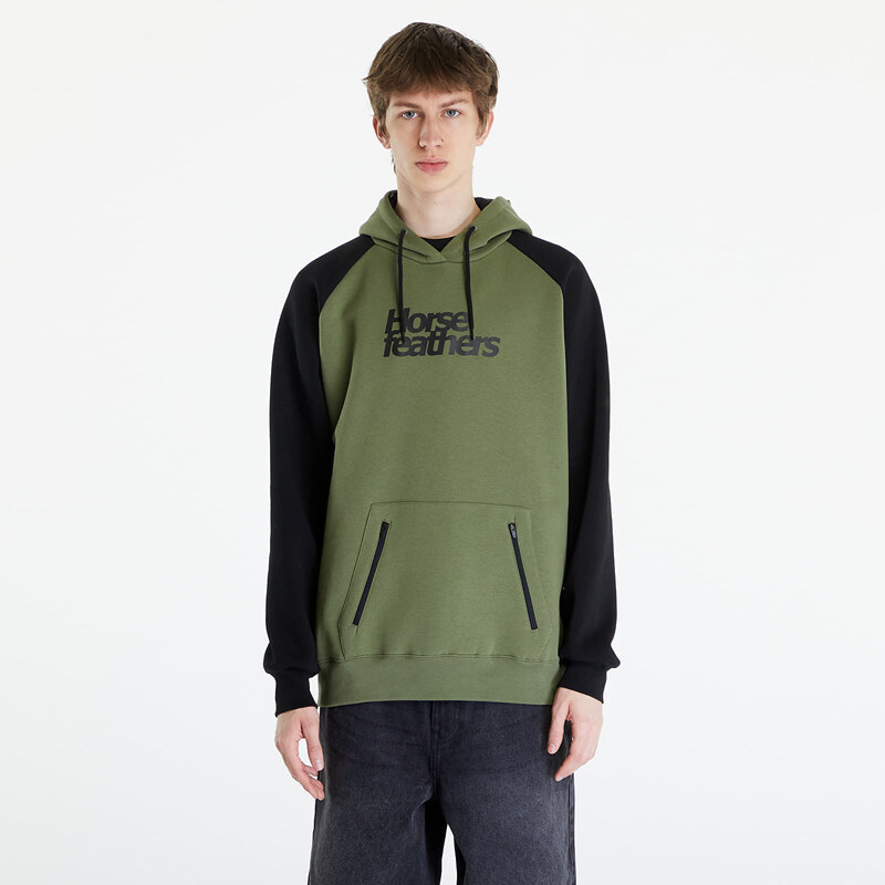 Pánská mikina Horsefeathers Flair Sweatshirt Loden Green