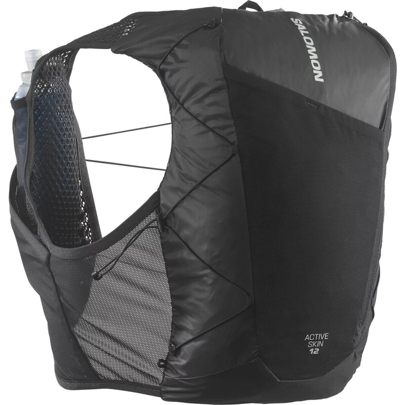 Černý běžecký batoh Salomon Active Skin 12 Set Černá