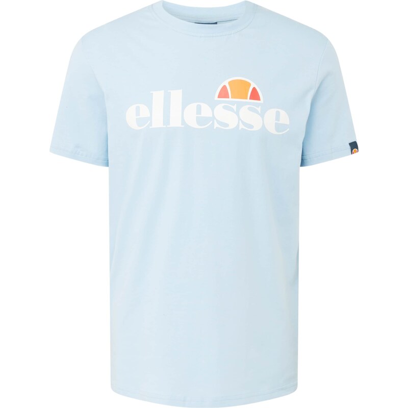 ELLESSE Tričko 'Prado' světlemodrá / kari / oranžová / bílá