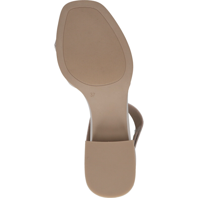 Dámské kožené sandále 9-28202-42-170 Caprice béžové