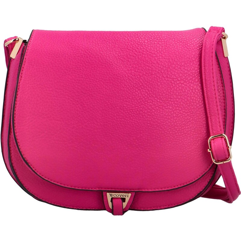 Coveri World Dámská crossbody kabelka fuchsiová - Coveri Polly růžová