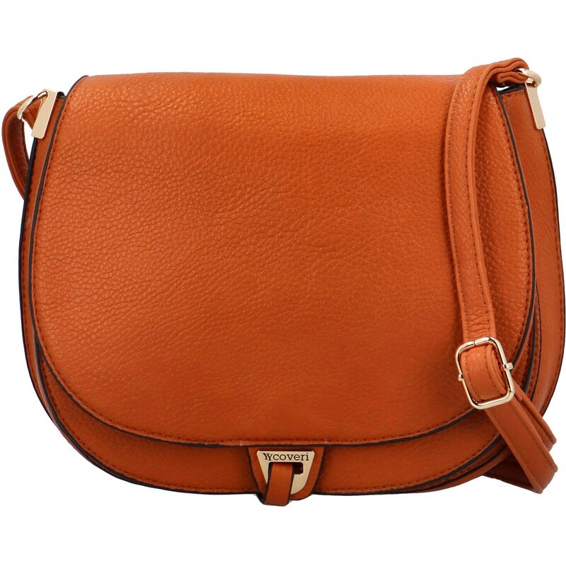 Coveri World Dámská crossbody kabelka hnědá - Coveri Polly hnědá