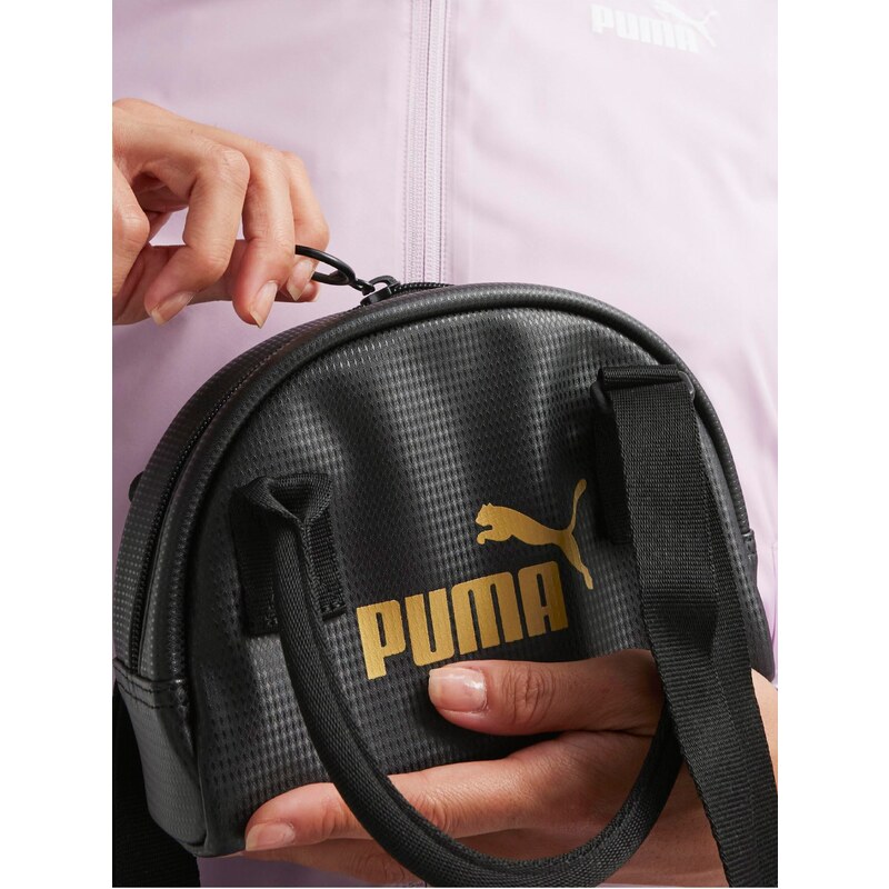 Černá dámská kabelka Puma Core Up Mini Grip Bag - Dámské