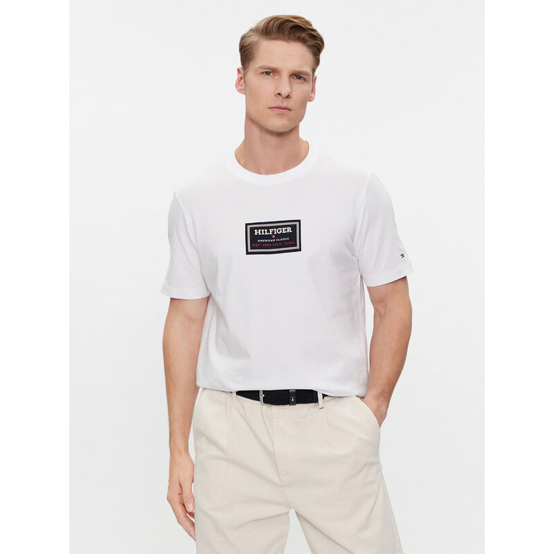 Tommy Hilfiger pánské bílé tričko