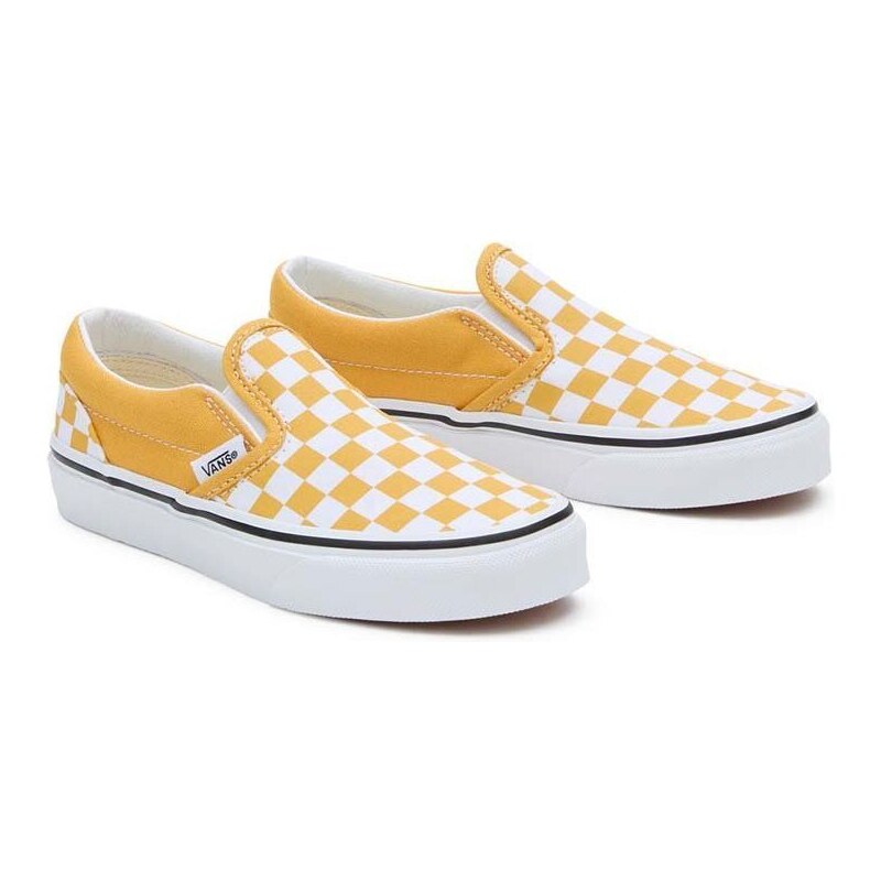 Dětské tenisky Vans UY Classic Slip-On žlutá barva