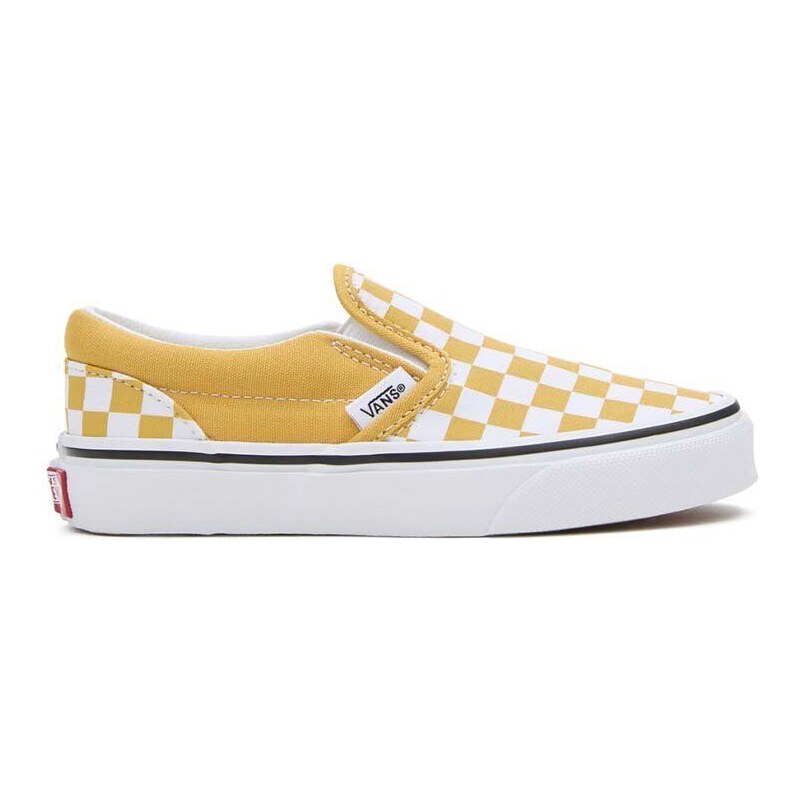 Dětské tenisky Vans UY Classic Slip-On žlutá barva