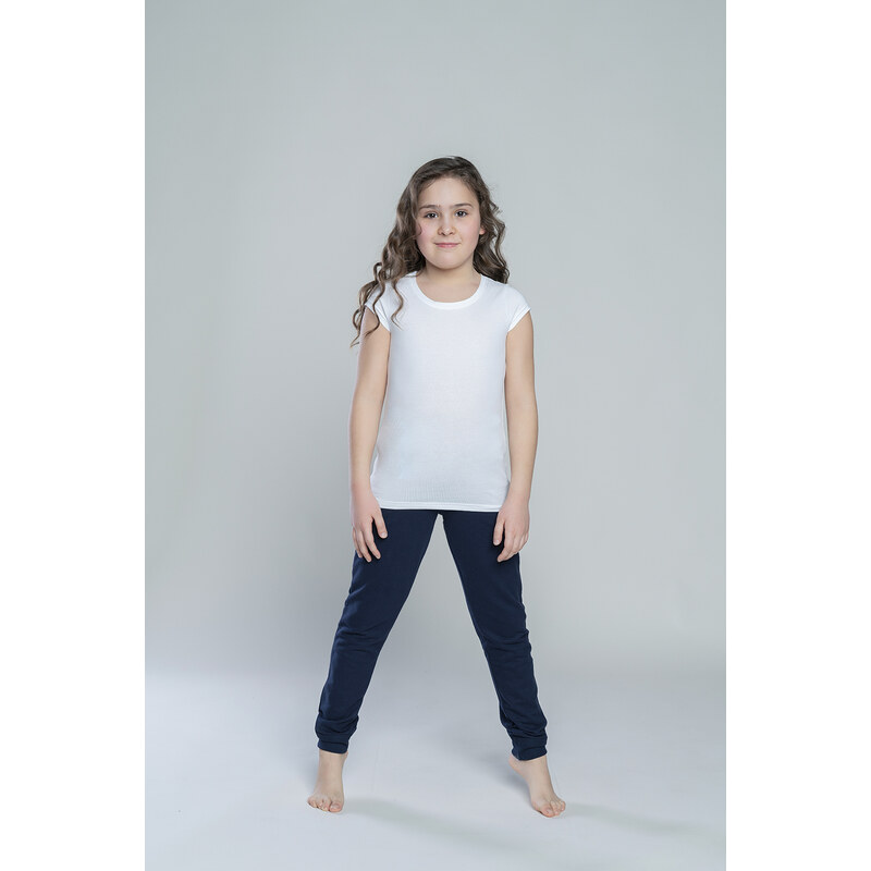 Italian Fashion Dívčí tričko Tola s krátkým rukávem - bílé